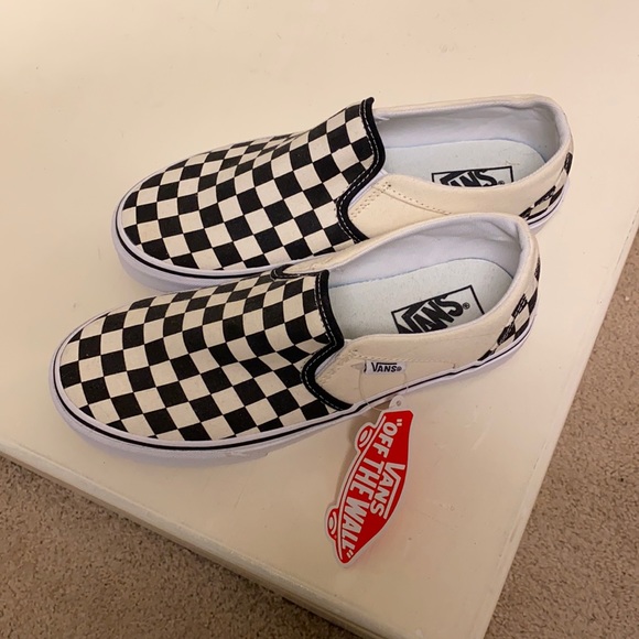 Vans Shoes - Vans Checkerboard Slip-Ons